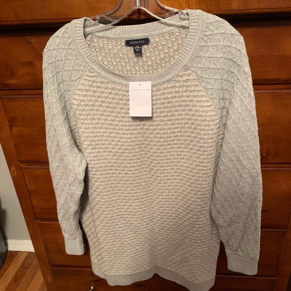NEW Lands End Sweater - Size 2X (20-22W)